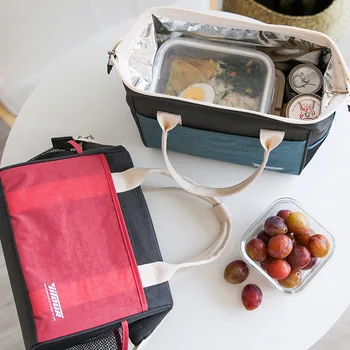 

Portable Waterproof Lunch Bag Picnic Food Drink Fruit Insulation Cold Pouch Child School Handbag Accessories Supplies