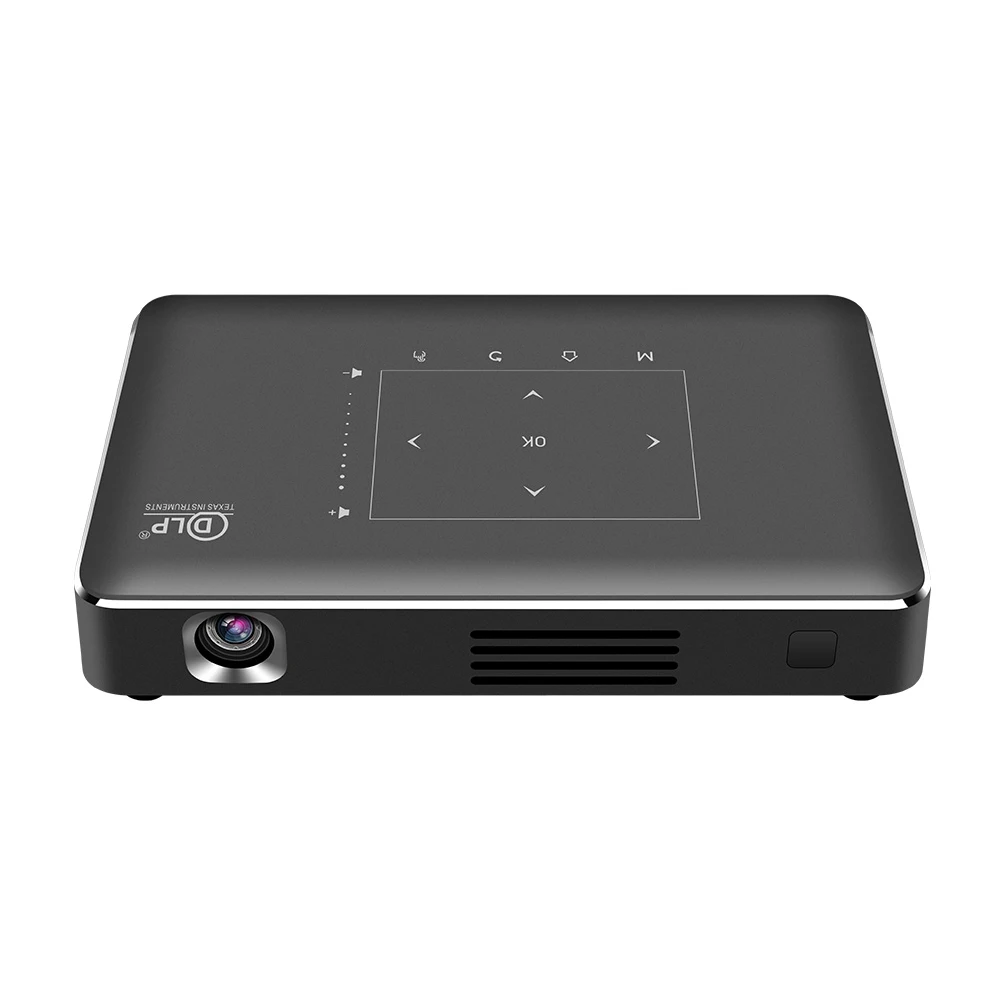 Мини-проектор P10-II портативный DLP Android 9 0 100 м RJ45 LAN HD для домашнего кинотеатра LED 4K |
