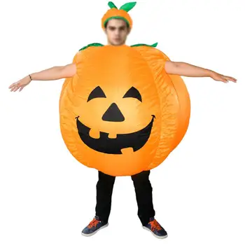 

Men Women Pumpkin Fancy Dress Up Airblown Inflatable Christmas Halloween