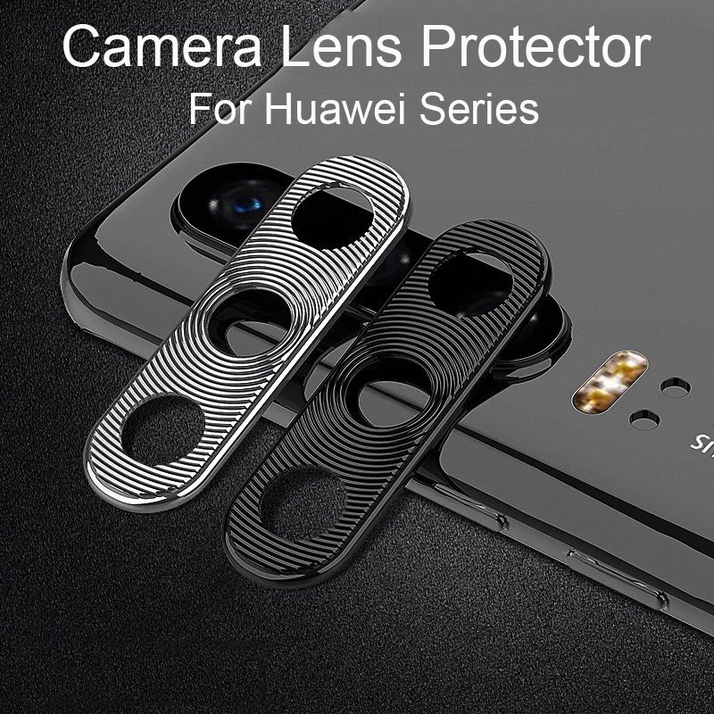 Mobile Phone Camera Lens Protector For Huawei P30 P20 Pro Lite Case Metal Protective Ring Cover Mate 30 20 | Мобильные телефоны и