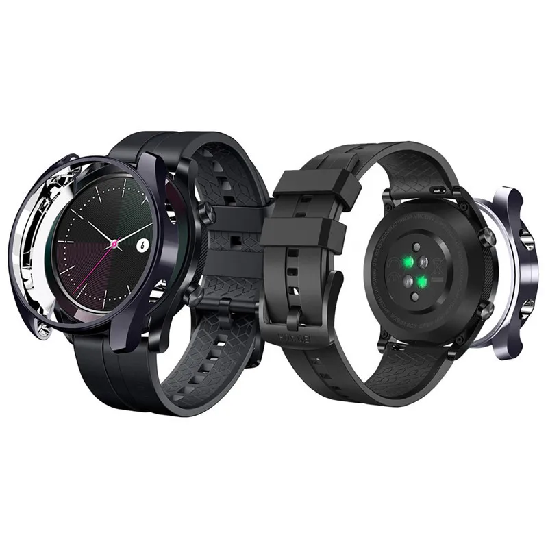 Watch case Soft Protective Cover for Huawei Watch GT 42mm Elegant Case TPU Bumper for Watch 5