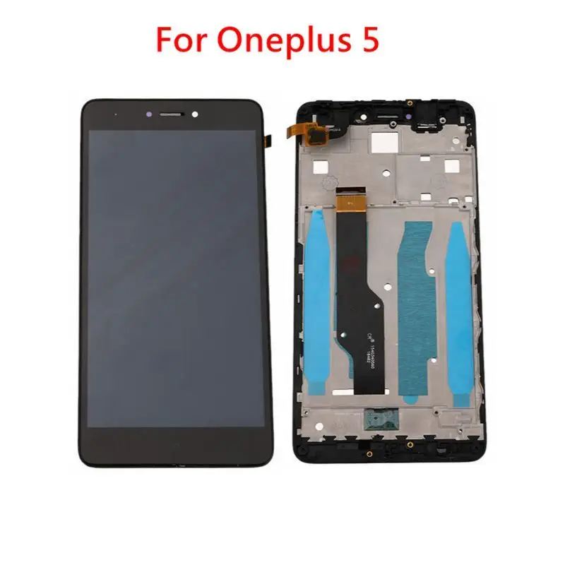 

For OnePlus 5 A5000 LCD Display Touch Screen Digitizer Assembly Set with Frame Replacement For Oneplus 5 A5000 Black