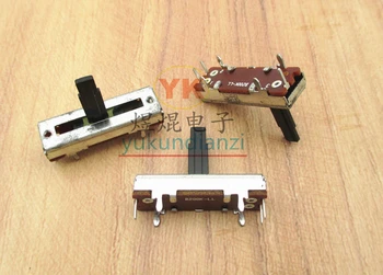 

3cm 30mm B200K shaft length 15mm mono mixer sliding potentiometer fader vertical
