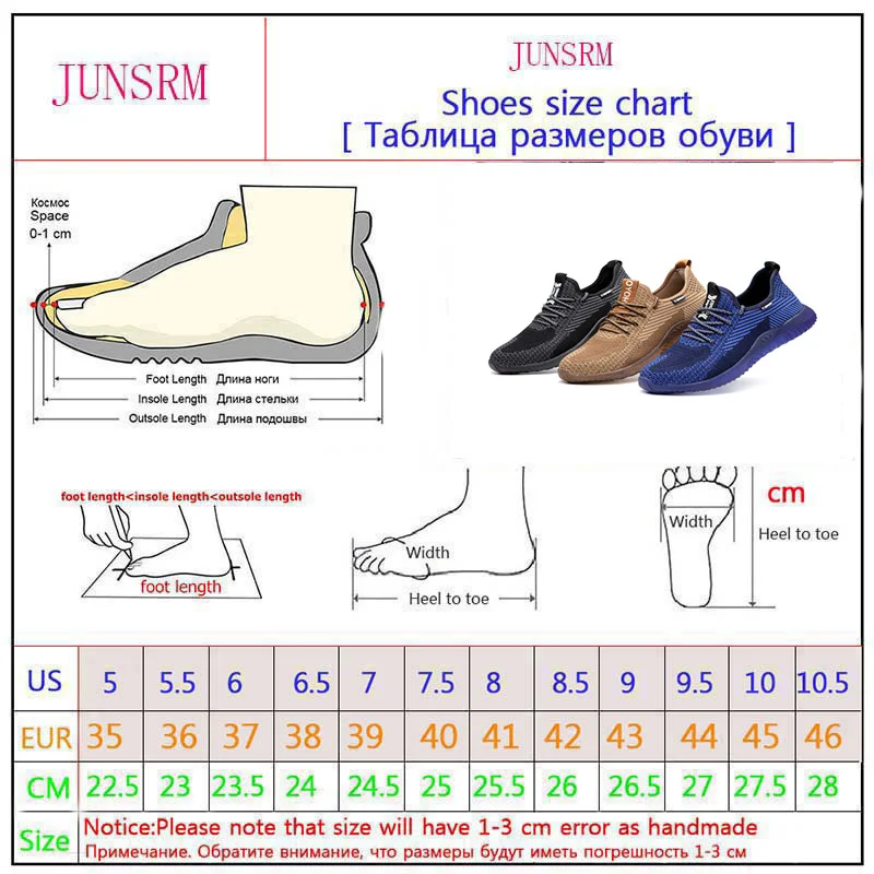 Защитные ботинки обувь для мужчин со стальным носком кепка мужская Осенняя дышащая Рабочая обувь стальной носок нерушимая безопасность рабочие ботинки кроссовки