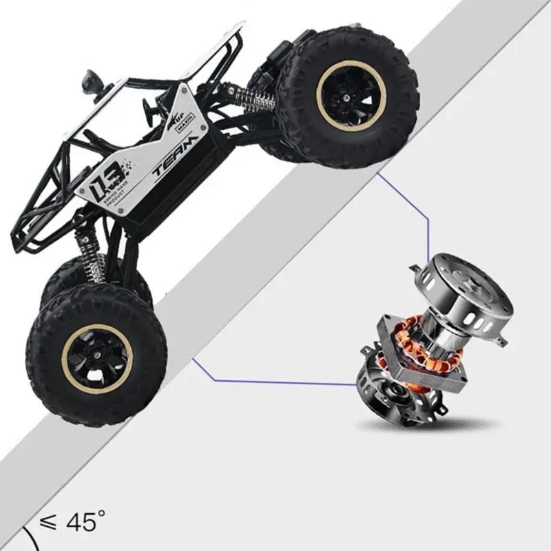 1:16 4WD Monster Truck внедорожный автомобиль с дистанционным управлением Buggy Crawler автомобиль с дистанционным управлением автомобиль с радиоуправлением led машина RC автомобиль