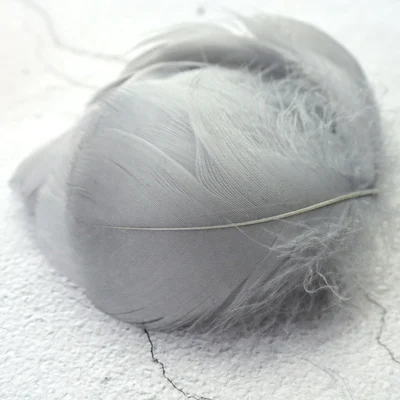 Goose feather M4 Перья индейки Марабу 100 шт пушистый Гусь свадебное платье DIY украшения декоративные принадлежности для рукоделия - Цвет: Goose feather M4