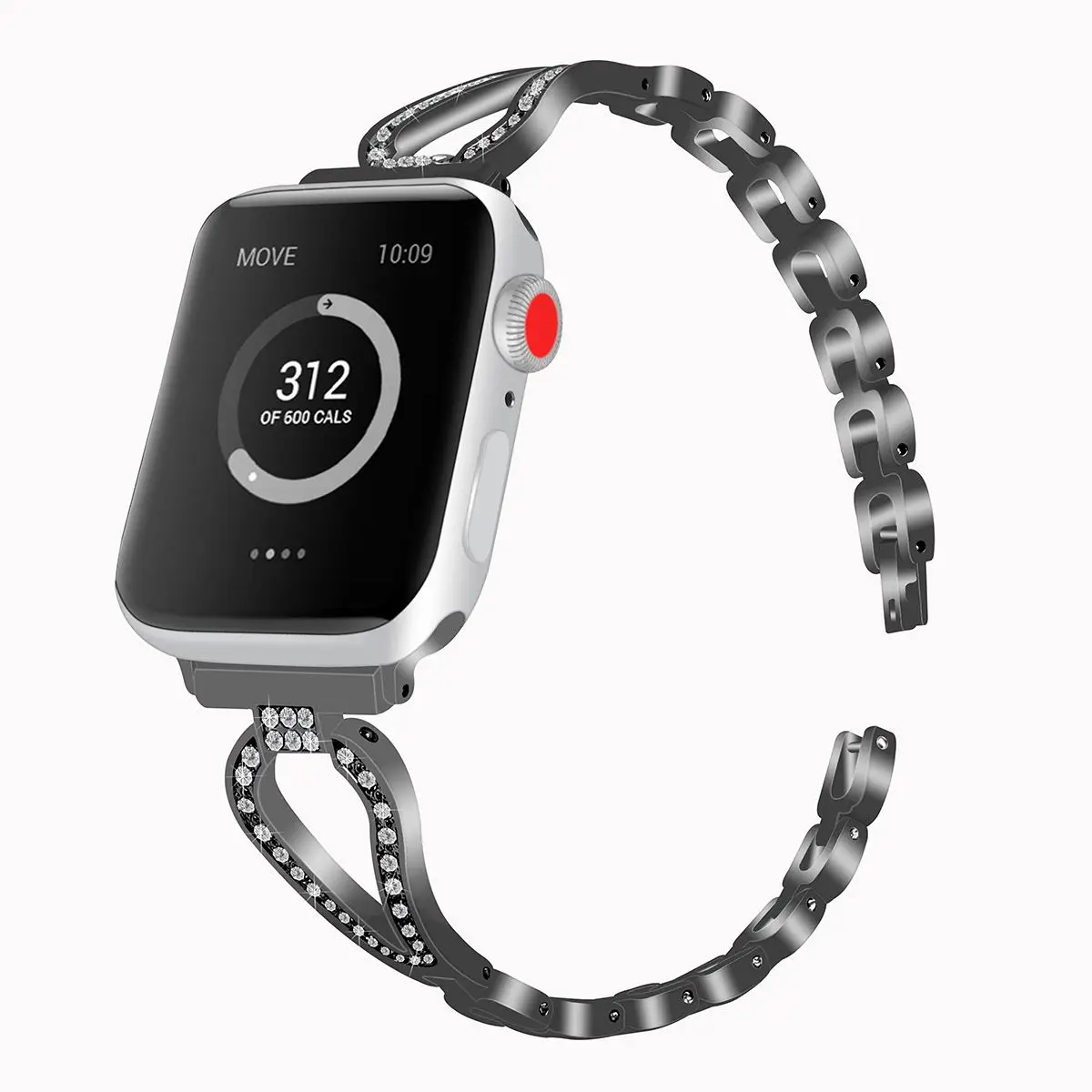 Для Apple iWatch Series 5 40 мм металлический ремешок из нержавеющей стали, открытые сменный Браслет для iWatch Series 5 Band 40 мм