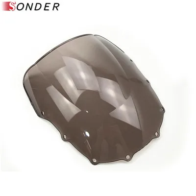 Smoke Screen For Kawasaki ZZR400 ZZR600 ZZR 400 ZZR 600 1993-2007 1993 1994 1995 1996 1997 1998 1999 2000 Windshield WindScreen - Цвет: Smoke