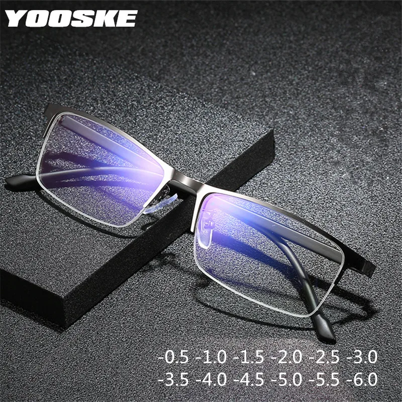 Очки YOOSKE с защитой от сисветильник для близорукости мужчин и женщин