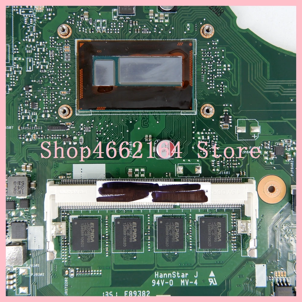 astounding  X450LA motherboard I5-4200U/AS Onboard 4GB RAM mainboard For ASUS A450L X450L X450LD X450LC Laptop 
