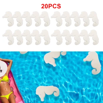 

10pcs Oil-absorbing Sponge Seahorse For Hot Tub Swimming Scum Accessories