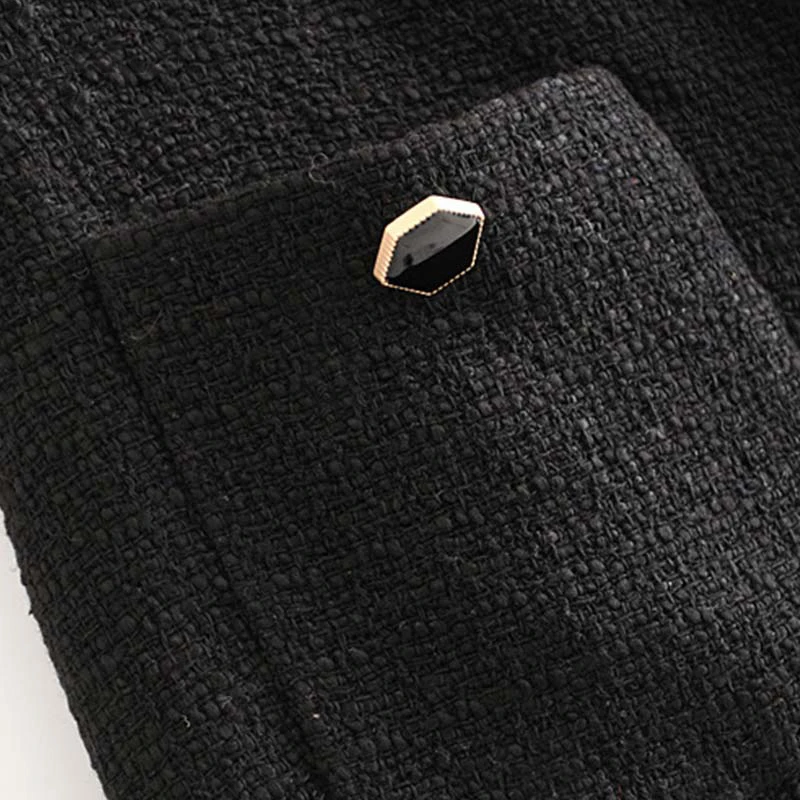 Faldas mujer moda, зимние винтажные твидовые юбки, женская уличная юбка с высокой талией, корейский стиль, на пуговицах, миди юбки kawaii