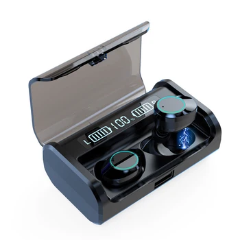 

New Touch HiFi Sound TWS True Wireless Earphones Mini Wireless Earbuds With 4000mAh Power Bank Charging Case