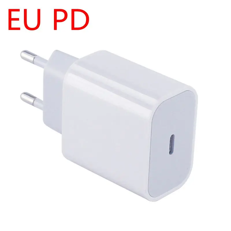 usb c fast charge 18W PD Type-C Fast Charger for Apple iPhone 12 11 Pro 8 Plus XR XS Max Samsung Huawei Xiaomi Power Phone Adapter US EU AU UK Fast charge 18w Chargers