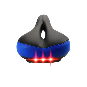 

Bicycle lighted cushion PVC Riding equipment accessories Ergonomics Shock absorption Ventilation Comfort