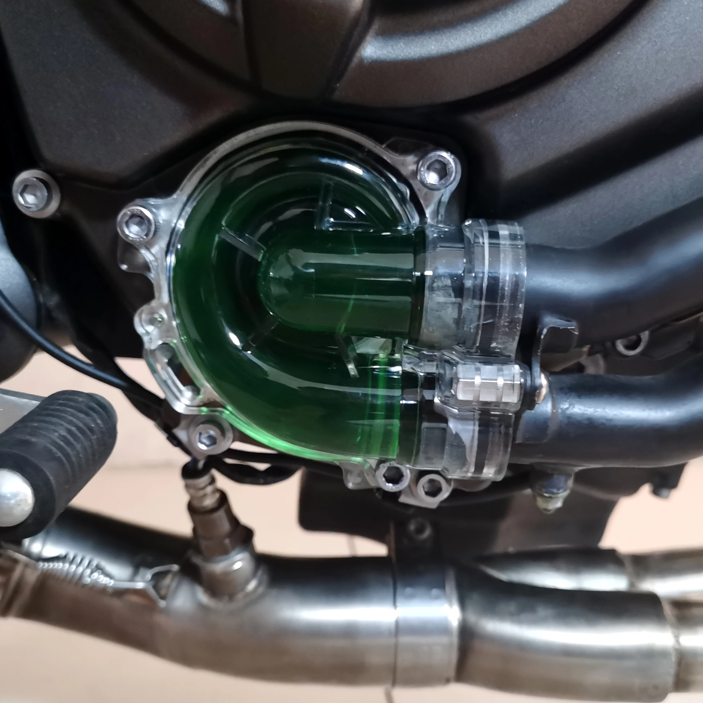Запчасти для водяного бака YAMAHA MT-07 MT07 XSR700 2014-2020 крышка насоса двигателя |