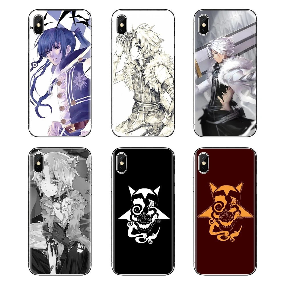 D.Gray-man Anime Hugging Japan Soft Covers For Samsung Galaxy S2 S3 S4 S5 MINI S6 S7 edge S8 S9 Plus Note 2 3 4 5 8 Coque Fundas |