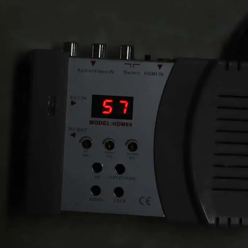 HDM69 RF HDMI ȣȯ , AV-RF ȯ, VHF UHF PAL ǥ TV  , ޴ , EU ÷ 100-240V