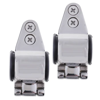 

2 Polishing Jaw Slide Boat Bimini Top Fitting StainlessSteel Marine Hardware