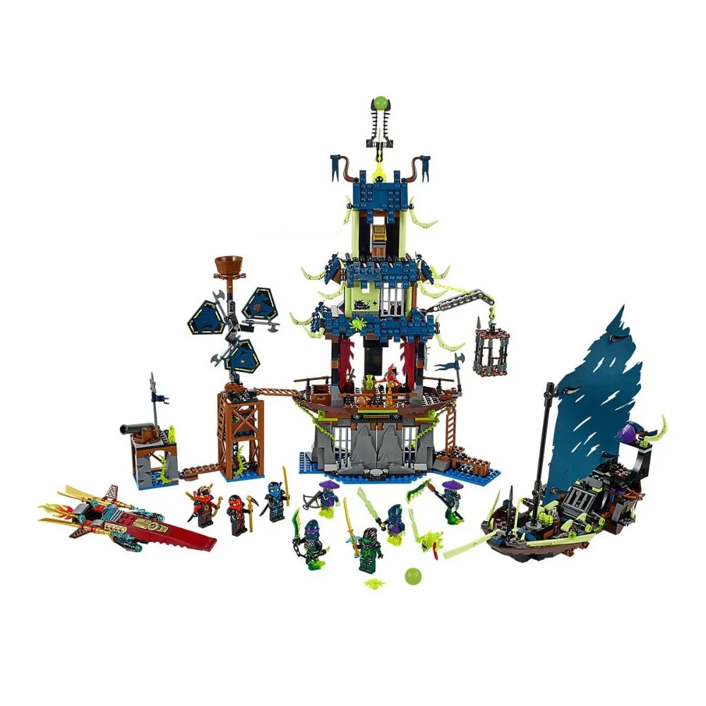 

Ninjagoe Kit 70732 1069pcs Building Blocks Compatible Legoinglys Toys for Childrens Bricks Model Boy Gift