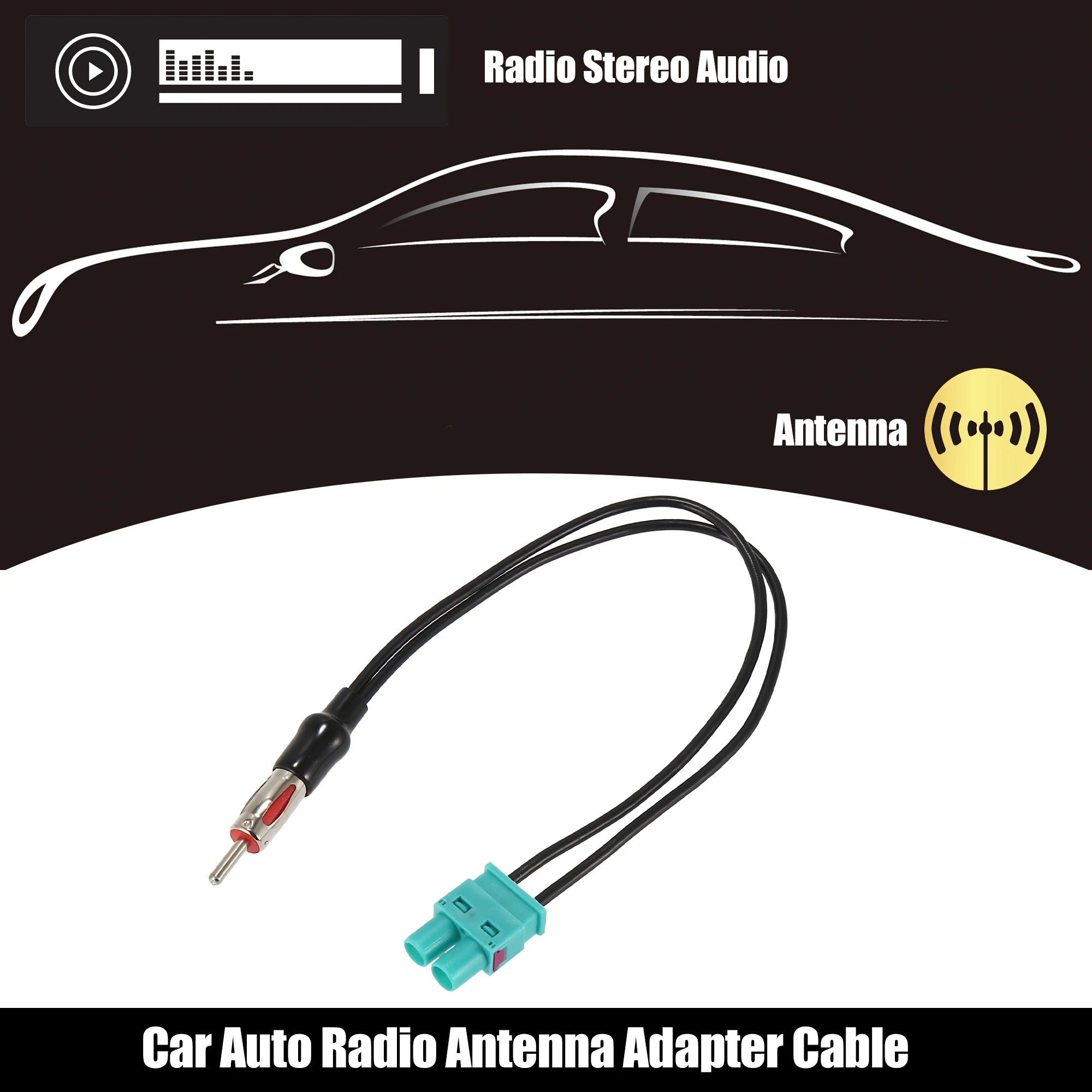 

Автомагнитола X Autohaux, антенна для грузовика, с двумя разъемами