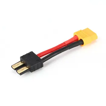 

HXT 4mm to Six XT60 Female Power Distribution Lead Connector for Multi-Rotor Multi Charging Plug Cable for RC Quadcopter