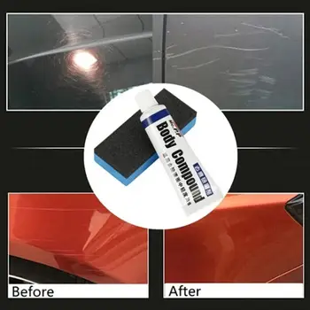 

Car Compound Paste with Sponge Set Auto Scratch Repair Assistance Remover Vehicle Body Paint Care Polishing Grinding Paste L1
