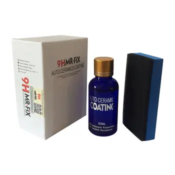 

30ML 9H Car Oxidation Liquid Ceramic Coat Super Hydrophobic Glass Coating Set opp Bag Package