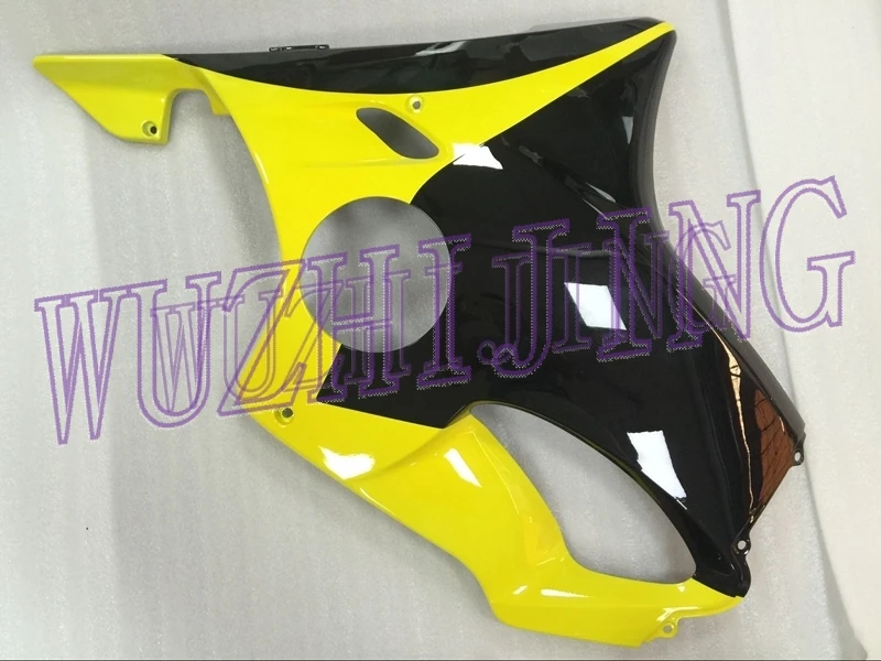 Комплекты обтекателей, CBR F4i 2001 Пластик Обтекатели для Honda Cbr600 2003 желтый черный обтекатель для мотоцикла CBR 600 2001-2003