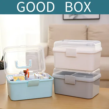 

Hand Plastic Storage Box Transparent Cosmetic Storage Box Creative Multi-functional Storage Box