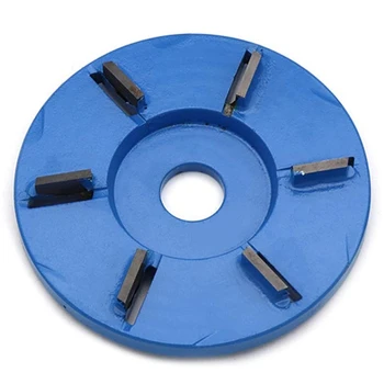 

Six Teeth Power Wood Carving Disc Tool Angle Grinder Attachment, 90mm Diameter, 16mm Bore, Woodworking Turbo Tea Tray Digging Wo