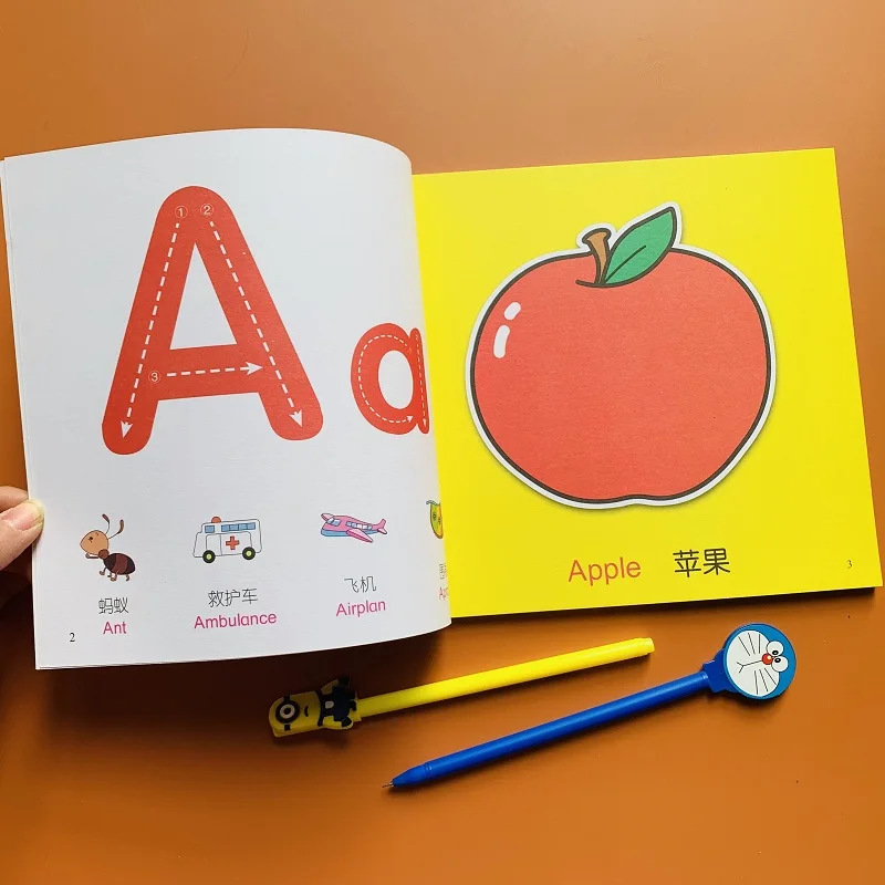 Bayi Pencerahan Buku Belajar 26 Alfabet Bahasa Inggris Inggris Buku Balita Bahasa Inggris Abc Gambar Buku Bahasa Cina Untuk Anak Pendidikan Pengajaran Aliexpress