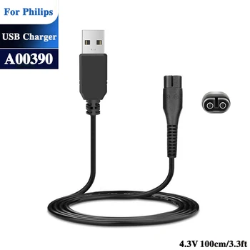 

USB 5V to 4.3V A00390 Charger For Philips Norelco Shaver OneBlade QP2520 XZ580 S531 S538 S511 S550 S551 Power Supply Cord