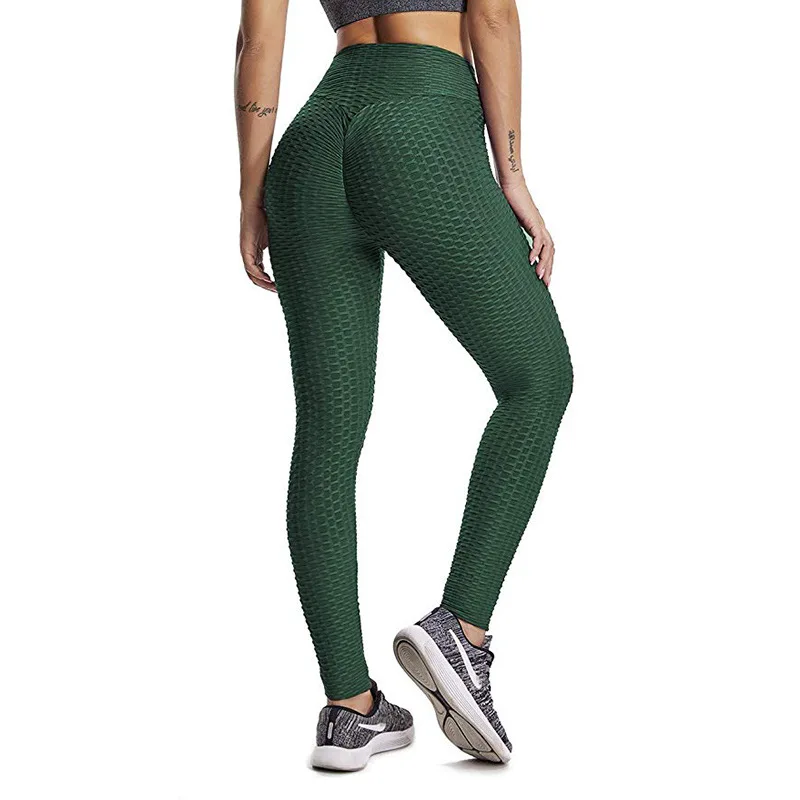 Wheat green Женские спортивные Леггинсы для фитнеса, дышащие, удобные, высокая талия, маленькие, обтягивающие, неоновые штаны, пуш-ап леггинсы, Леггинсы, Mujer - Цвет: Wheat green