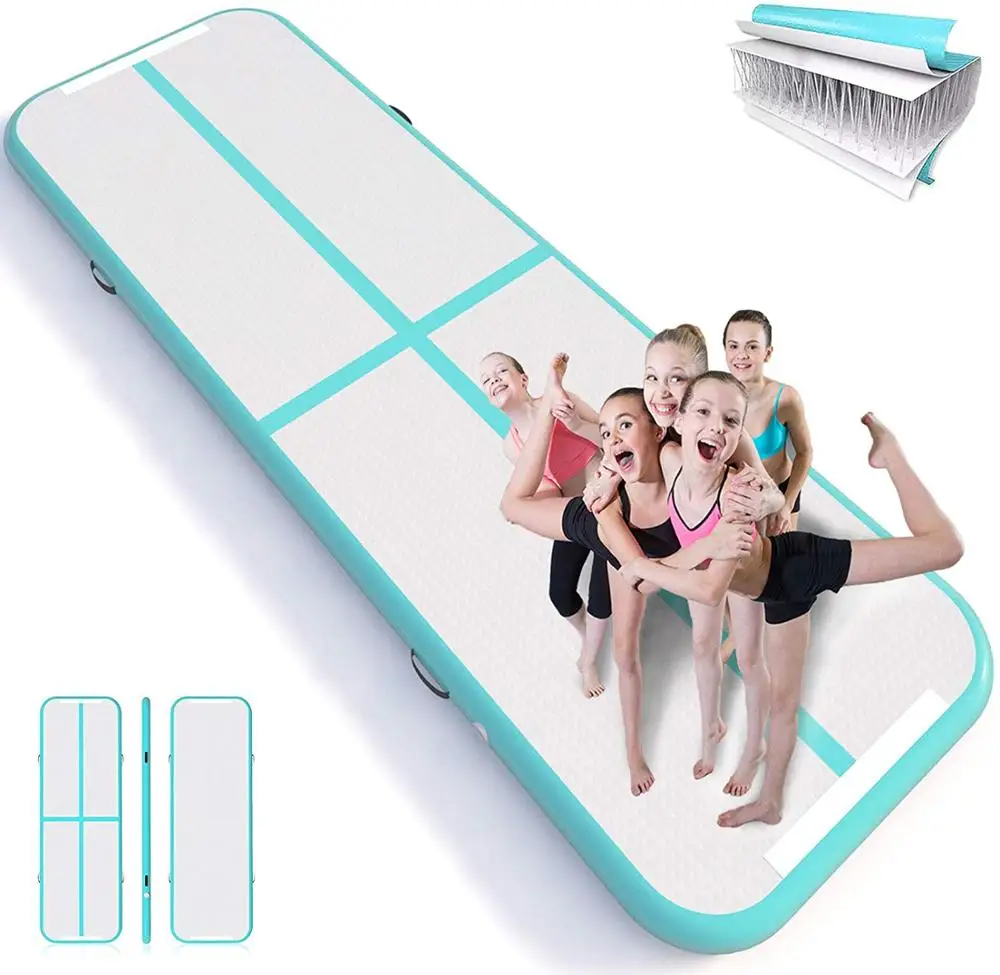 VEVOR 3m Air Track 4 дюйма Airtrack Tumbling Mat для гимнастики Черлидинга Tumble без насоса | Спорт и