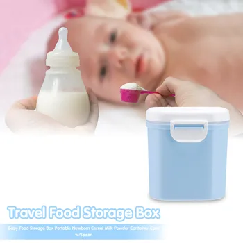

Formula Dispenser Food Storage Box Food Storage Box Multilayer Infants Outdoor Baby Milk Powder Container with Spoon