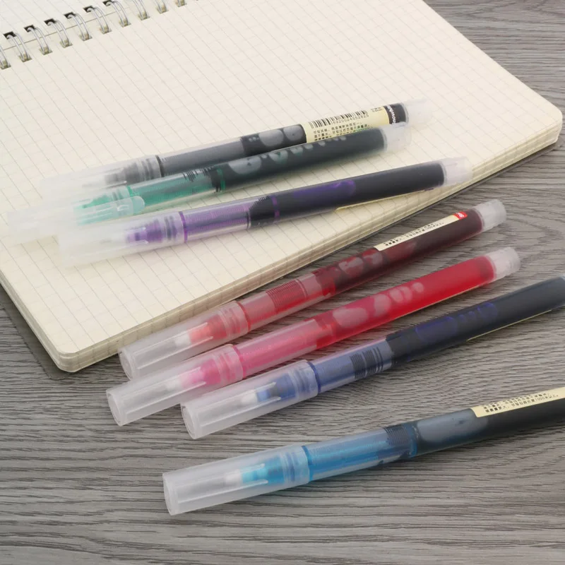 Gel Pens 1pc 0.5mm European Standard Needle Type Quick Dry Ink Pens School Office Stationery