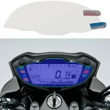 Conjunto de 2 protetores de tela e riscos, película protetora de tela para suzuki 2016-2017 GSX-S750 sv650 GSX-S1000