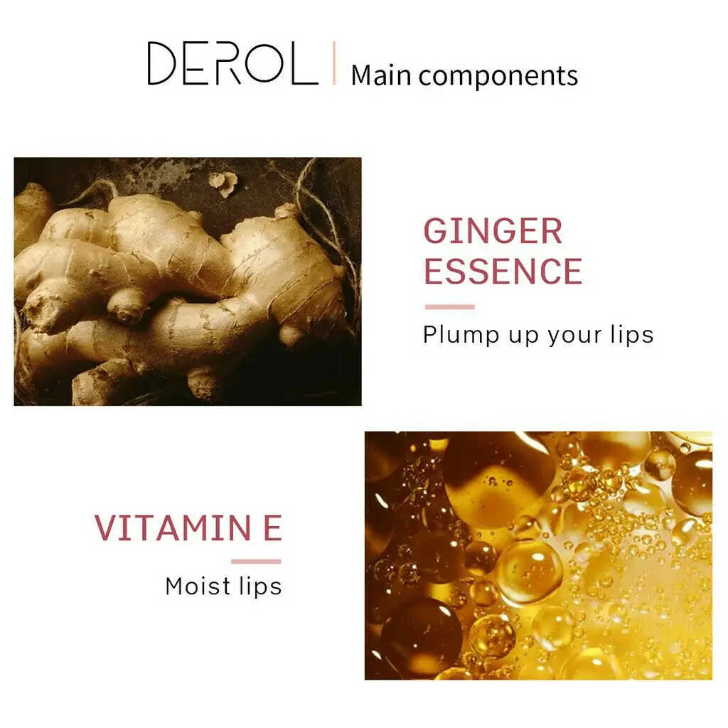 5ml Instant Volumising Lips Plumper Repairing Reduce Lip Fine Lines Mask Long Lasting Moisturizer Care Lip Oil Sexy Plump Serum-4