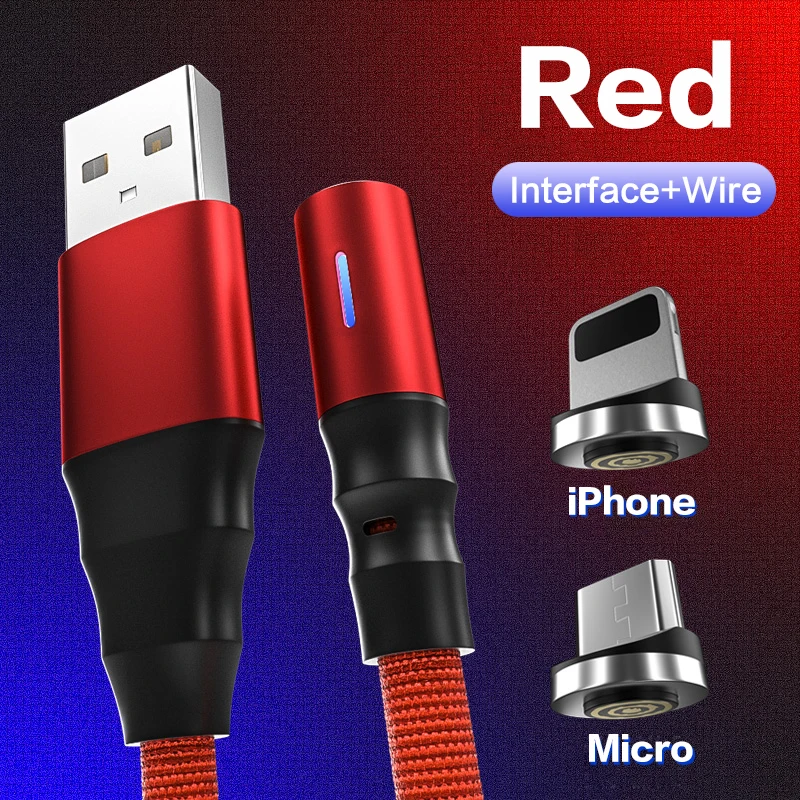 Магнитный Micro USB кабель для iPhone samsung Быстрая зарядка данных провод шнур магнитное зарядное устройство usb type C 1,2 m кабель для мобильного телефона - Цвет: For iPhone Micro
