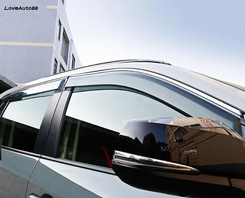 4 шт. автомобильный козырек для окна, двери, дождь, защита от солнца, Боковое покрытие для окон, накладка, авто аксессуары для Toyota RAV4 RAV-4