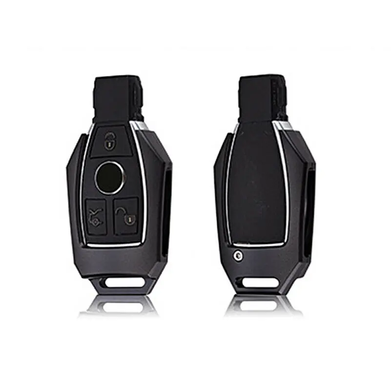 Car Smart Remote Key Cover Case Fob Shell Key Chain Keyring For Mercedes-Benz