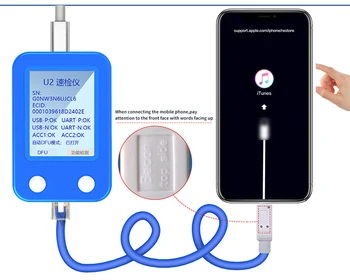 

New JC U2 Chip Tristar Tester for iPhone/iPad U2 Charger IC SN Serial Number Fast Detector Read