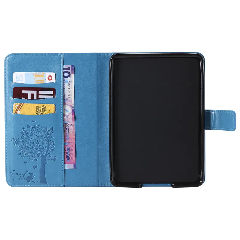 Wekays For Amazon Paperwhite 4 3 Cartoon Cat Tree Leather Fundas Case For Amazon Kindle Paperwhite 1 2 3 4 6.0