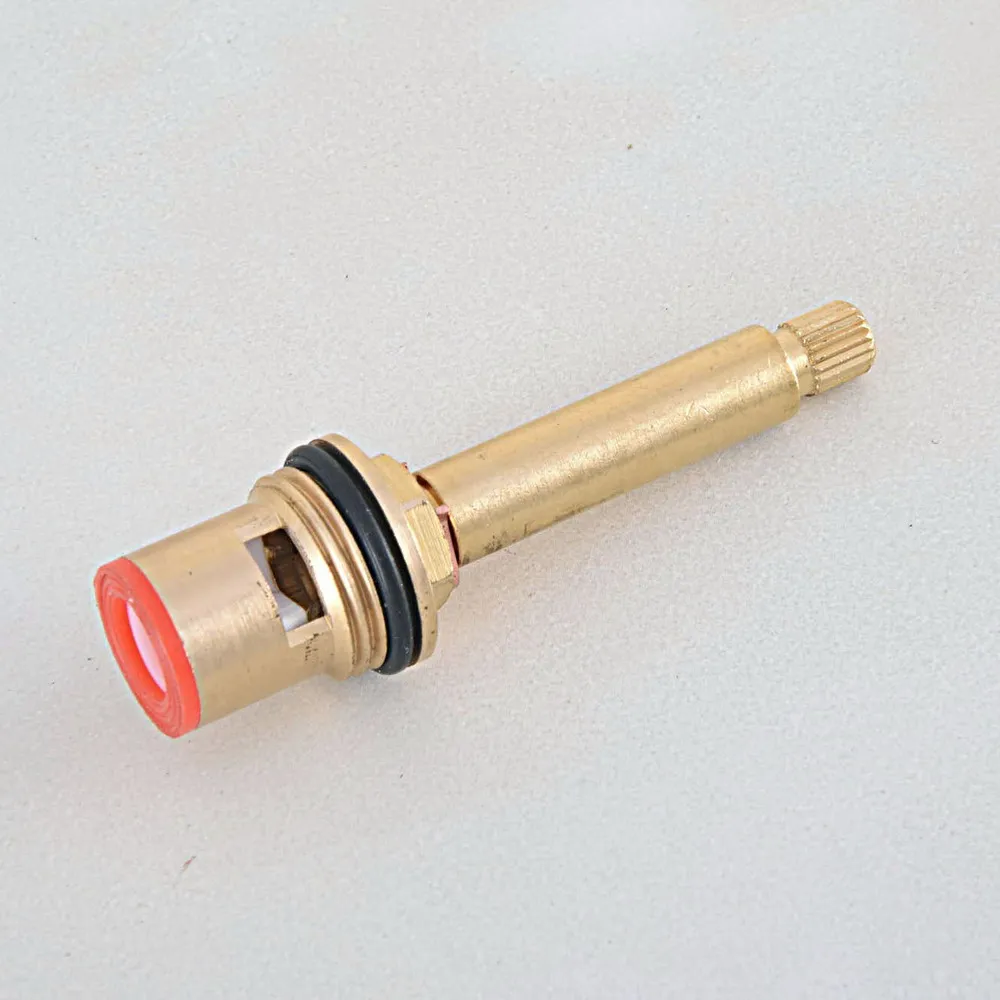 1/2" Replacement brass ceramic disc tap valve quarter turn cartridges gland insert 20 teeth Bathroom Faucet Accessory Disc valve