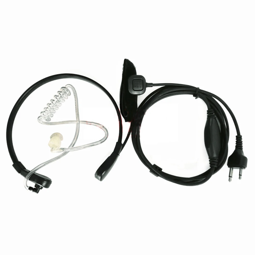 10xThroat микрофон гарнитуры Воздушная трубка наушник для ICOM радио IC F3S F4 F4SR F10 F20 4008