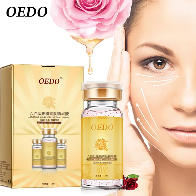 OEDO Six Peptide Serum Anti-wrinkle Anti-aging Face Essence Whitening Moisturizing Nourish Brighten Remove Spots Face Skin Care 1