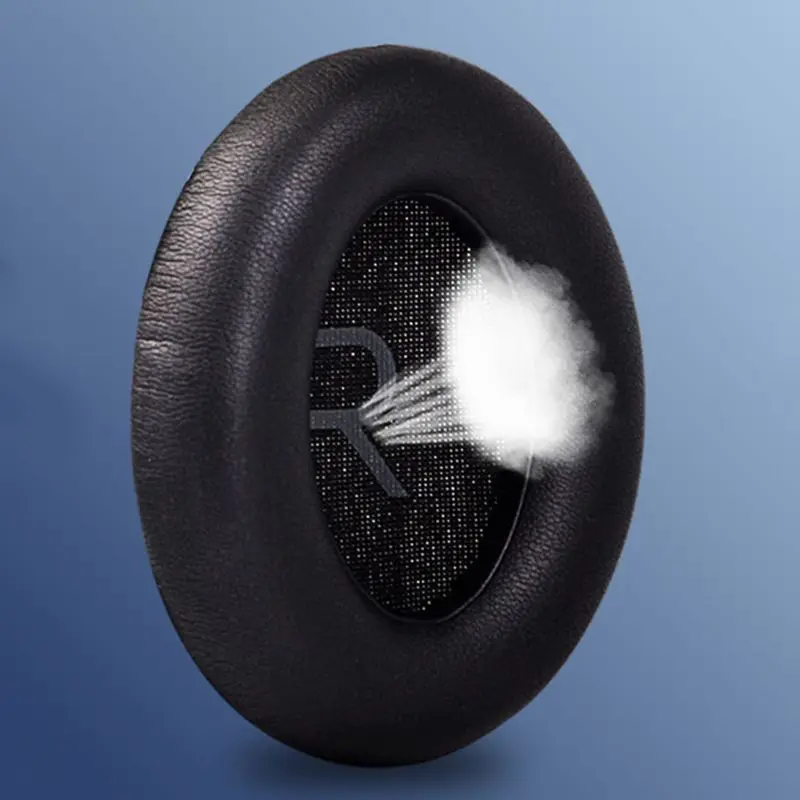 2PCS Replacement Leather Earpads Soft Foam Ear Pads Cushions Cover for BO SE 700 NC700 Noise Cancelling Headphones