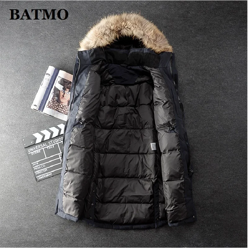 BATMO 2019 Новое поступление зимние высококачественные толстые мужские куртки с