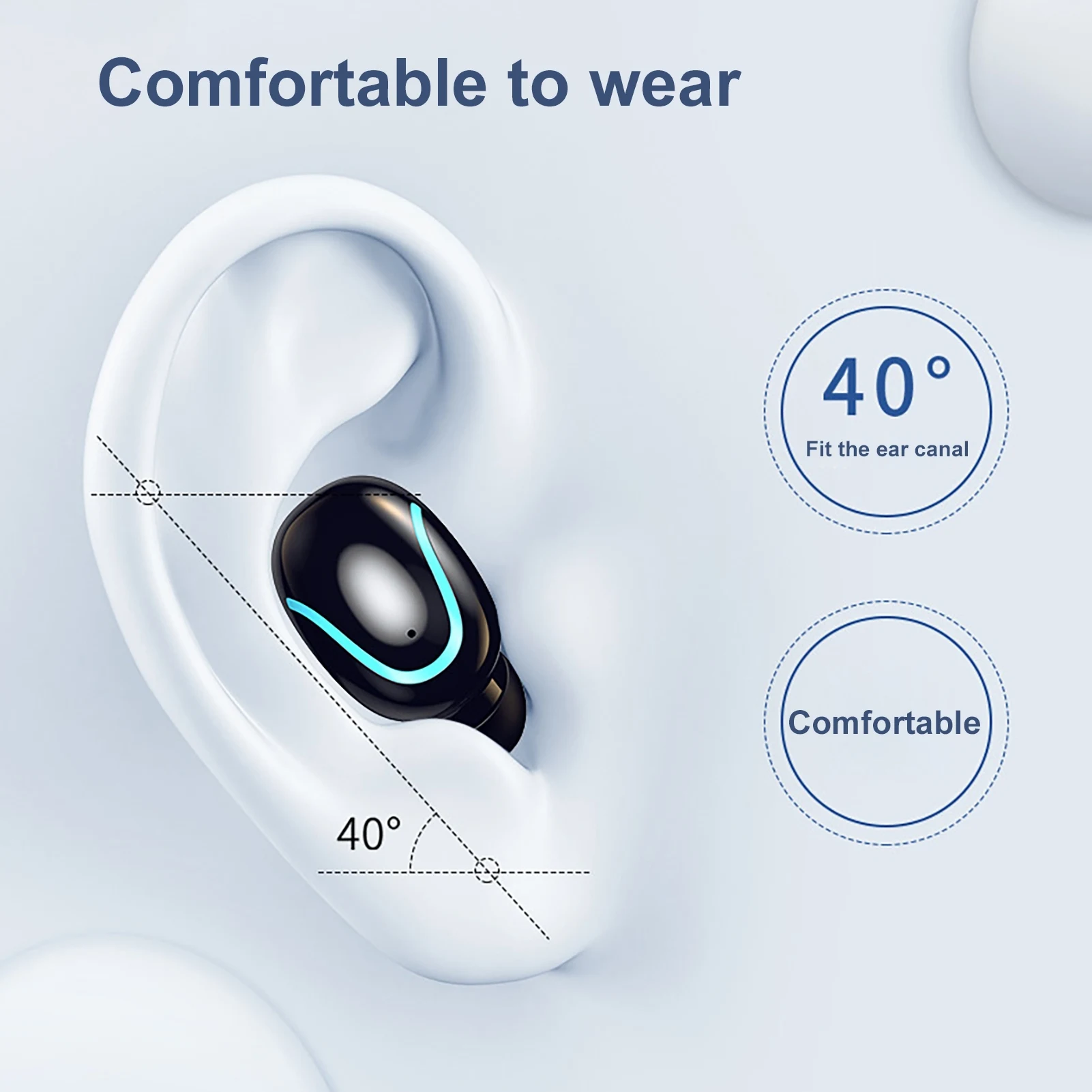 S9 TWS Bluetooth 5 0 Wireless Mini HiFi In Ear Earphones Earbuds for iOS Android Phone accessories Wireless Earphones